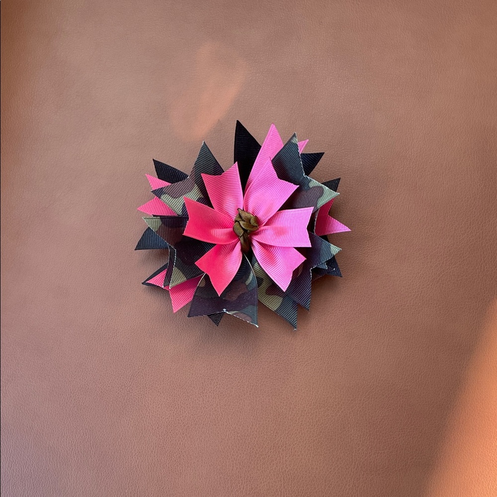 Pink and Black Floral Wall Decor